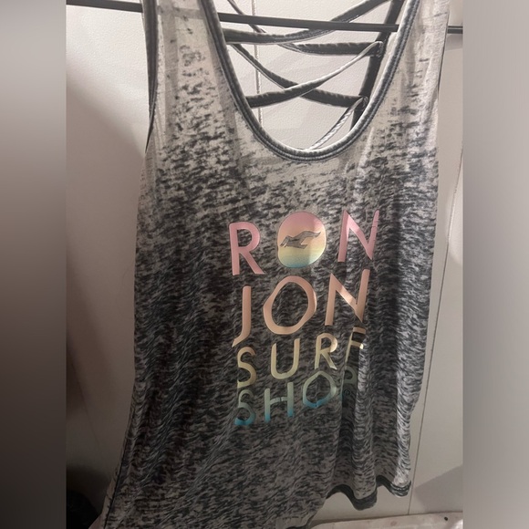 Sz M Ron Jon loose fit burn out tank - Picture 2 of 5